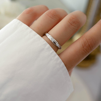 Bague Minimaliste Délicate en Laiton Plaqué Or, Argent et Or Rose avec Zircon – Cadeau Tendance pour Femme