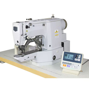 Machine à coudre industrielle à lit plat 430D, nouvelle, électronique, point de recouvrement, point noué, pour vêtements, avec mécanisme d'alimentation manuel et engrenage en fer - Product Image 1