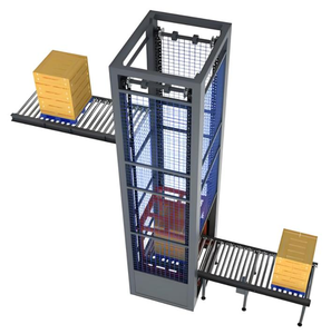 Convoyeur vertical à mouvement alternatif de type Z, élévateur automatisé de transfert de cartons entre étages pour ligne d'assemblage d'emballage - Product Image 5