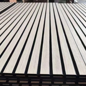 Panel Acústico de Madera, Listón de Madera, Diseño de Modelo 3D <span class=keywords><strong>Akupanel</strong></span>, Panel Acústico Moderno <span class=keywords><strong>Akupanel</strong></span> OEM, Panel Acústico de Pared de Bajo <span class=keywords><strong>Precio</strong></span>, 2400 mm - Product Image 3