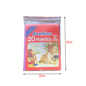 Usine de couches pour bébés Bambino bébé en plastique Tie-pantalon/plastique PVC couches pour bébés pour le marché de l'Afrique - Product Image 5