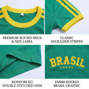 Custom Logo Print <strong>Jamaican</strong> Graphic T-Shirt Manufacturer Wholesale Summer Blank Plain Women's Crop <strong>Top</strong> Tee TKAN7772 OEM/ODM - Product Image 5