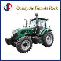 Nouveau Tracteur Mini Chinois Officiel Jaenter 1404 4X4 avec Rétrocaveuse, Chargeuse sur Pneus, Moteur Diesel, Moteur Principal et Engrenages pour Exploitations Agricoles - En Vente