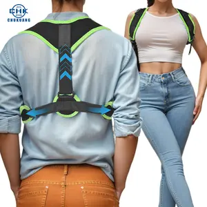 Factory Suppliers Adjustable Therapy Lumbar Back Support Brace Belt Band posture corrector