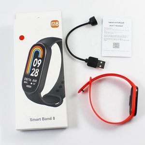 M8 Vòng Đeo Tay Thông Minh Người Đàn Ông Phụ Nữ Thể Thao Tập Thể Dục Tracker Heart Rate Monitor IP67 Không Thấm Nước Bt 4.0 Từ Xa Máy Ảnh Âm Nhạc M8 Ban Nhạc - Product Image 3