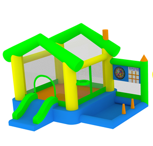 Maison de rebond <span class=keywords><strong>gonflable</strong></span> de 2024 Offres Spéciales et jeu de cible de fléchettes de piscine de fosse à balles avec le ventilateur - Product Image 4