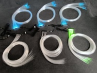 Kit de plafonnier LED universel pour voiture, fibre optique 0,5 mm, haute qualité, 16W, effet ciel étoilé scintillant, symphonie dynamique