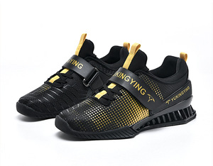 Botas de Boxeo Profesionales para Entrenamiento en Gimnasio, Transpirables, con Logotipo Personalizado, para Primavera/Invierno 2024, Ideales para Fisicoculturismo y Levantamiento de Pesas - Product Image 3