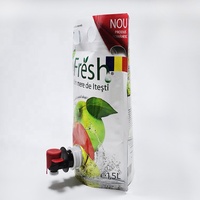 Sac d'emballage en plastique réutilisable, boissons, vin rouge, distributeur de jus de fruits, pochette avec bec avant, ml
