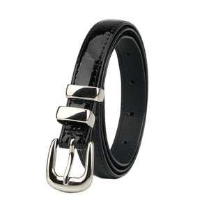 <span class=keywords><strong>Ceinture</strong></span> en cuir couleur bonbon avec boucle fine en alliage, style Ins, pour <span class=keywords><strong>femme</strong></span>, idéale pour robes et jeans - Product Image 1
