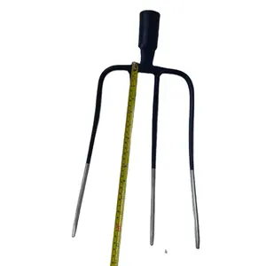 Diskon besar garpu penggali garpu besi rel kualitas tinggi dengan pegangan kayu garpu girp Y