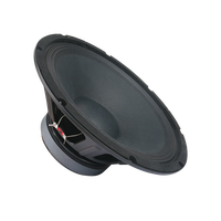Directo de fábrica, altavoces de audio para coche de gama media de 250W, RMS, 4/8 ohmios, bobina de voz única, altavoces de gama media para coche de 12"