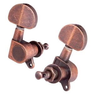 <span class=keywords><strong>Chevilles</strong></span> d'accordage pour guitare électrique acoustique, en cuivre entièrement fermées, avec boutons et cordes, vente en gros - Product Image 6