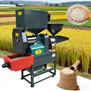 Ev Tipi Pirinç Öğütme Makinesi/ Pirinç Harmanlama ve Kabuk Soyma Makinesi Titreşimli Elekli Pirinç Öğütme ve Kabuk Soyma Makinesi - Product Image 4