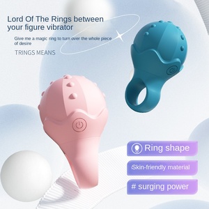 Vibrateur magique à commande sans fil Anneau stimulateur de clitoris et masseur de <span class=keywords><strong>seins</strong></span> pour tétine d'oeuf Sex Toy féminin - Product Image 2