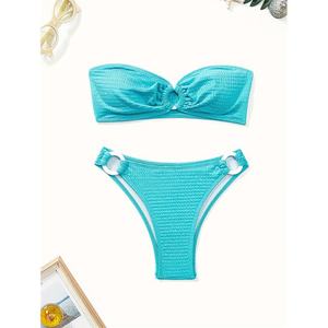 Maillots de bain personnalisés, vêtements de plage, mini bikini sexy de luxe, string, maillot de bain fitness, ensemble 2 pièces pour femmes - Product Image 1