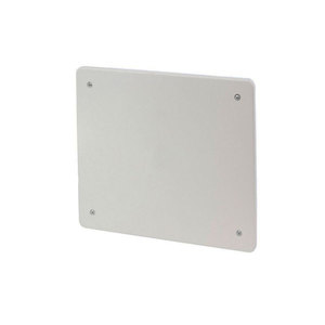 Tapa cuadrada con tornillo FAEG de 92x92 mm para caja, paquete de 10 - Product Image 1
