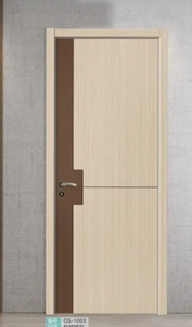 Nuevas llegadas Diseños modernos Puerta de madera maciza con tallado para villa - Product Image 4