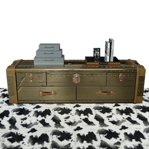 Stainless steel Cabinet for Home Furniture Living Room Storage case display cabinet