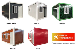 Casa Container Prefabbricata Pieghevole da 20 Piedi JHCE Technology, Prezzo all'Ingrosso, Materiale <span class=keywords><strong>in</strong></span> Pannelli Sandwich <span class=keywords><strong>in</strong></span> <span class=keywords><strong>Vendita</strong></span> - Product Image 6