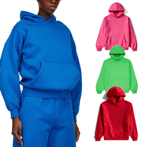 เสื้อสเวตเตอร์มีฮู้ดแบบสวมหัวมีฮู้ดผ้าฝ้ายแนวสตรีทแวร์คุณภาพสูงโอเวอร์ไซส์สำหรับผู้ชายขนาดใหญ่กว่าปกติ - Product Image 1