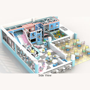 Aire de jeux intérieure de rêve pour enfants toboggan en plastique piscine à balles trampoline <span class=keywords><strong>labyrinthe</strong></span> zone équipement de terrain de jeu - Product Image 3