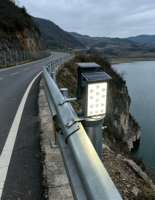 Feu de signalisation synchrone solaire pour la sécurité routière, feux de circulation pour la conduite nocturne