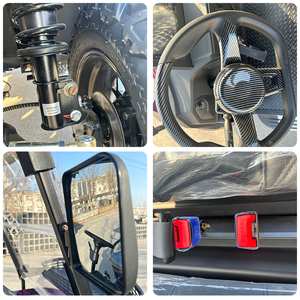 Meilleure vente en gros de voiturette de <span class=keywords><strong>golf</strong></span> électrique pour 4 + 2 places, trottinette de <span class=keywords><strong>golf</strong></span> tout-terrain, rue, juridique, pour 4 personnes - Product Image 2