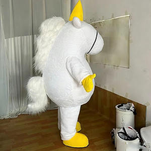 Costume de mascotte sur le thème de la licorne pour adulte dessin animé Animal Cosplay pour fête et carnaval Halloween Noël Promotion Cosplay Anime - Product Image 3