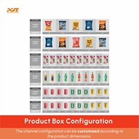 Fabricant de distributeurs automatiques d'extérieur XY Distributeur automatique de boissons et de collations réfrigérées à succès