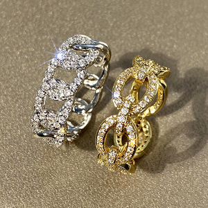 Anello di Lusso in Oro Massiccio 18K con Diamante, Gioiello da Donna per Fidanzamento con Diamante Naturale Taglio Brillante Rotondo Colore G T0089 - Product Image 6