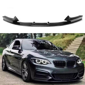 Lèvre avant en fibre de carbone style M Sport MP pour pare-chocs avant BMW Série 2 F22 2014-2019 - Product Image 2