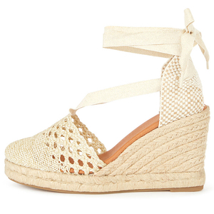 Alpargata de verano de <span class=keywords><strong>cuerda</strong></span> de cáñamo, <span class=keywords><strong>sandalias</strong></span> de cuña de <span class=keywords><strong>plataforma</strong></span> alta para mujer - Product Image 2
