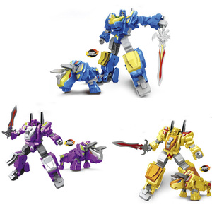 Sinh Nhật Món Quà Cậu Bé Bộ Sưu Tập Đồ Chơi Hình Biến Dạng Xe Hành Động Hình Khủng Long Đồ Chơi Biến Dạng Xe Đồ Chơi - Product Image 2