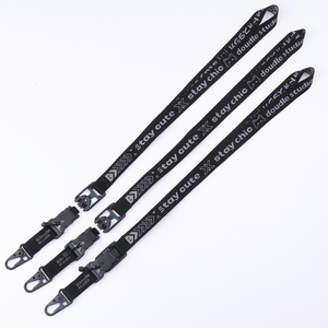 Lanière personnalisée en polyester coloré pour <span class=keywords><strong>la</strong></span> mode et <span class=keywords><strong>la</strong></span> beauté, avec logo par sublimation, sangle de cou réglable et <span class=keywords><strong>boucle</strong></span> de sécurité détachable – Direct Usine - Product Image 6