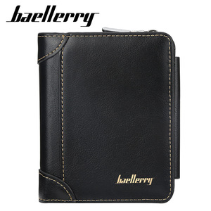 กระเป๋าสตางค์สั้นผู้ชายแบรนด์ Baellerry หนัง PU ช่องใส่บัตรหลายช่อง กระเป๋าใส่เหรียญแบบมีซิป สไตล์ธุรกิจ ใช้ได้ทุกวัน - Product Image 5