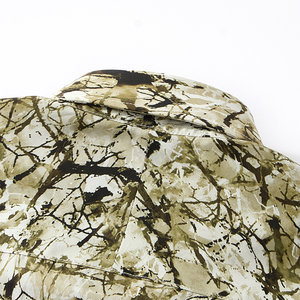 Chemise décontractée homme sur mesure en popeline écologique 100 % coton imprimée numériquement pour l'automne, style streetwear et week-end - Product Image 5