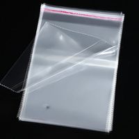 Sachets OPP transparents recyclables autocollants de qualité alimentaire, imprimés en gravure avec logo personnalisé, pour emballage cadeau, vente en gros d'usine, approvisionnement en vrac