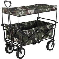 Chariot pliant de traction pour enfants, poussette pliante avec auvent pour enfants