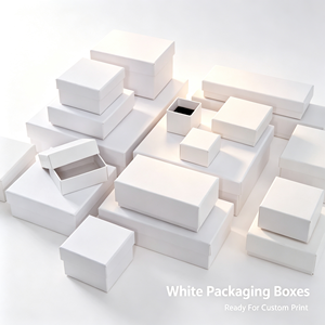 Custom Logo Kraft Paper <b>Gift</b> <b>Box</b> Rigid Paper Packaging <b>Box</b> for Jewelry Retail Shopping - Product Image 5