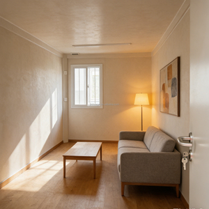 Casa Contenedor Plegable, Cobertizo <span class=keywords><strong>de</strong></span> Almacenamiento <span class=keywords><strong>Exterior</strong></span>, Taller Prefabricado <span class=keywords><strong>de</strong></span> Acero, Oficina Agrícola, Dormitorio, Montaje Rápido - Product Image 3