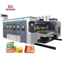 Machine d'impression, de rainurage et de découpe de carton ondulé entièrement automatique, haute vitesse, personnalisée, nouvelle génération, pour Dession DX--GYKM