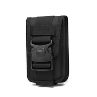 Sac de taille tactique universel, étui vertical EDC et pochette pour portefeuille, pour extérieur, MOLLE, étanche, porte-téléphone