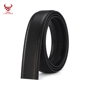 Cinturón de cuero para hombre, correa de cuero de doble capa sin hebilla, sin hebilla, 3,5, cinturón de cuero para hombre - Product Image 2