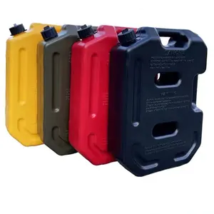 Réservoir d'essence portable d'urgence 10l 2.6 gallons Jerry Can, réservoir de carburant, conteneur de carburant, seau d'huile Diesel