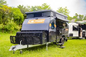 Kinlife Nueva Caravana Todoterreno de Lujo Personalizada 4X4, Remolque Ligero para Acampar de 15 pies, Casa sobre Ruedas con Cocina Extraíble - Product Image 2