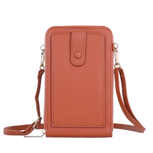Nouveau <span class=keywords><strong>sac</strong></span> à main de téléphone à écran tactile pour femmes, <span class=keywords><strong>porte</strong></span>-cartes en argent, portefeuille à bandoulière - Product Image 1