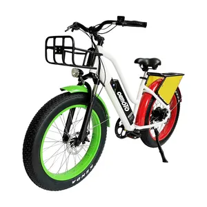 Manufacturer Fast 48V ebike 26 Inch electric Fat bike Lithium Battery 500W 750W 1000W fat tire Electric biike For Adults