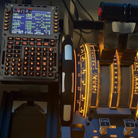 Contrôleur multifonction A320 MCDU 2e génération, accessoires de simulateur de vol de la série Airbus, contrôle et affichage multifonctions