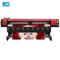 Máquina de impresión de Banner Digital flexible de gran formato, impresora de inyección de tinta ecosolvente de 2,5 m, pegatinas de lona, fábrica de china